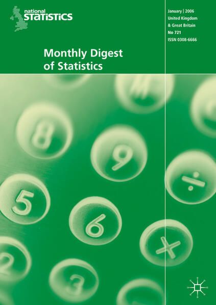 Produktbild: Monthly Digest of Statistics Vol 733, January 2007