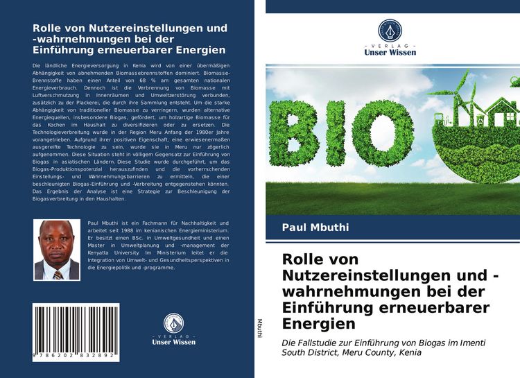 Produktbild: Rolle von Nutzereinstellungen und -wahrnehmungen bei der Einf&uuml;hrung erneuerbarer Energien