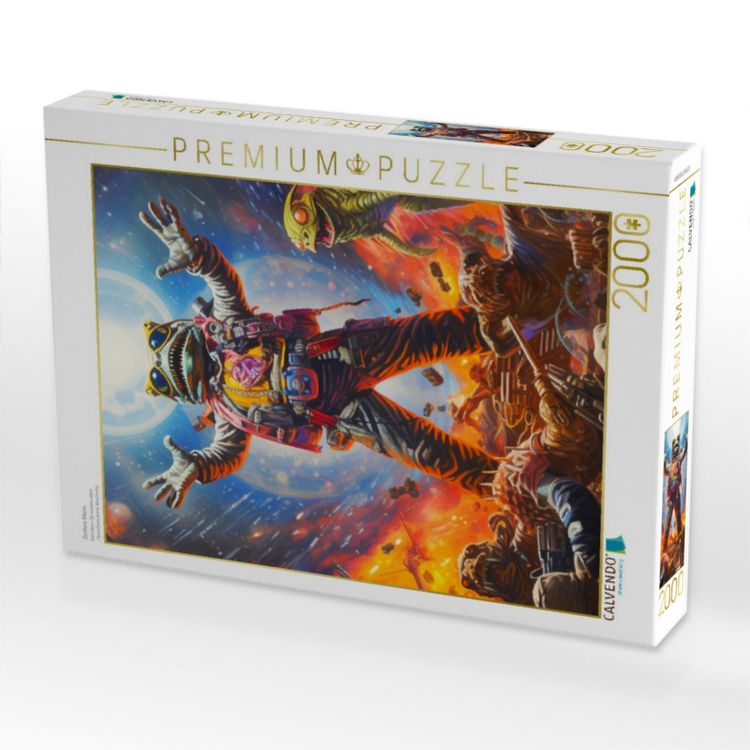 Produktbild: CALVENDO Puzzle D&uuml;stere Aliens | 2000 Teile Lege-Gr&ouml;&szlig;e 90x67cm Foto-Puzzle f&uuml;r gl&uuml;ckliche Stunden