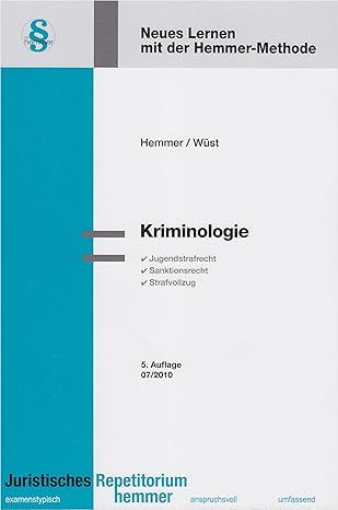 Produktbild: Kriminologie. Jugendstrafrecht, Sanktionsrecht, Strafvollzug