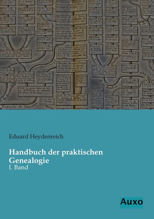 Produktbild: Handbuch der praktischen Genealogie