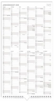 Produktbild: Familienplaner 26/27 Wand-Kalender 5-spaltig [Rainbow] 17 Monate