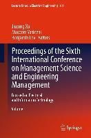 Produktbild: Proceedings of the Sixth International Conference on Management Science and Engineering Management