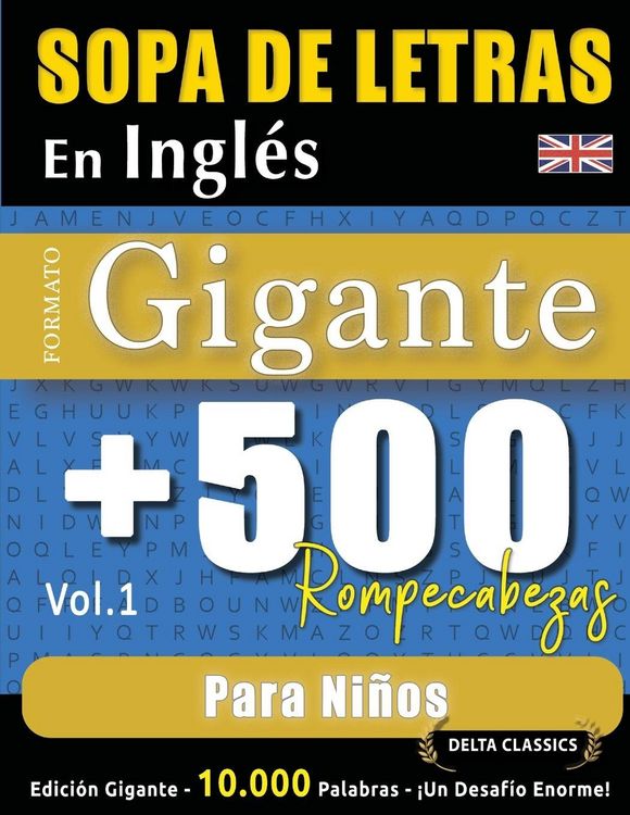 Produktbild: SOPA DE LETRAS EN INGL&Eacute;S FORMATO GIGANTE