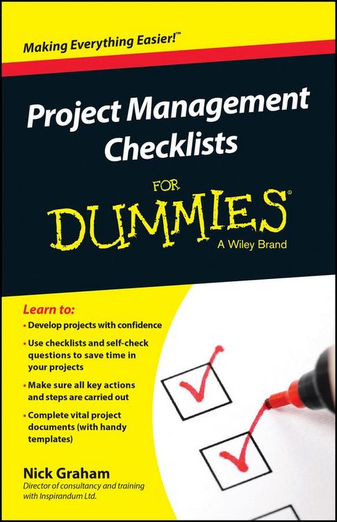 Produktbild: Project Management Checklists For Dummies