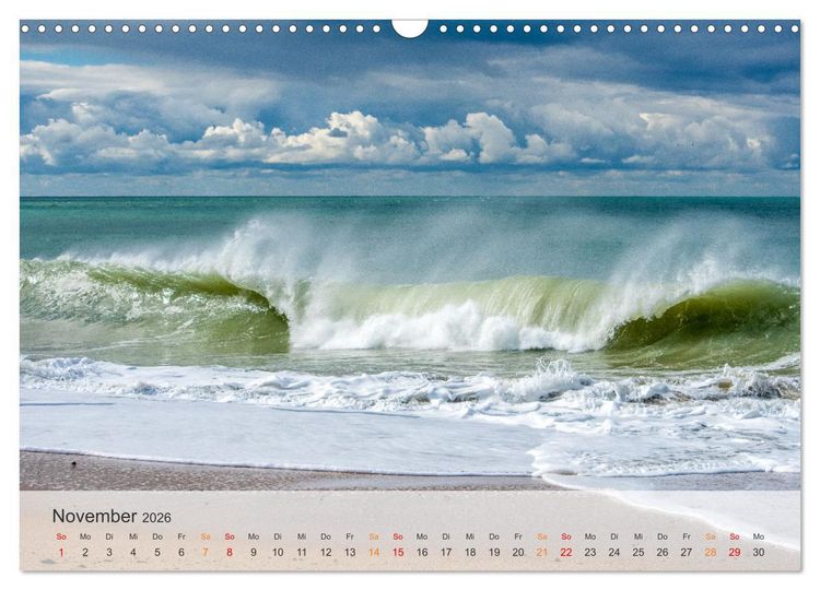Produktbild: Andalusische Atlantikk&uuml;ste (Wandkalender 2026 DIN A3 quer), CALVENDO Monatskalender