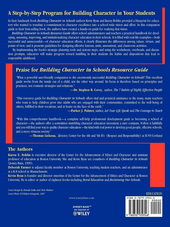 Produktbild: Building Character in Schools Resource Guide