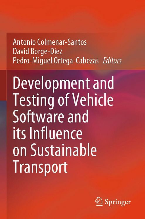 Produktbild: Development and Testing of Vehicle Software and its Influence on Sustainable Transport
