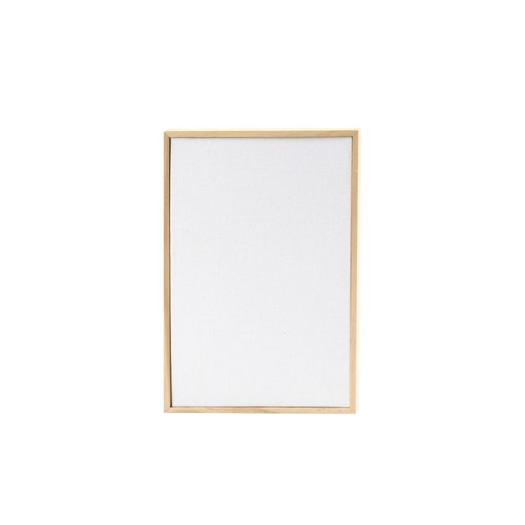 Produktbild: Creativ Company Malpappe mit Rahmen, Gr&ouml;&szlig;e 15,8x23,8 cm, 280 g, Wei&szlig;, 1 Stk