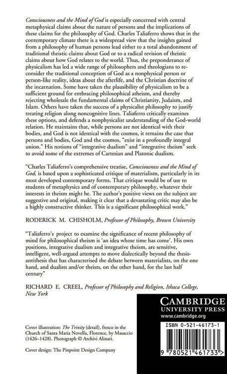 Produktbild: Consciousness and the Mind of God