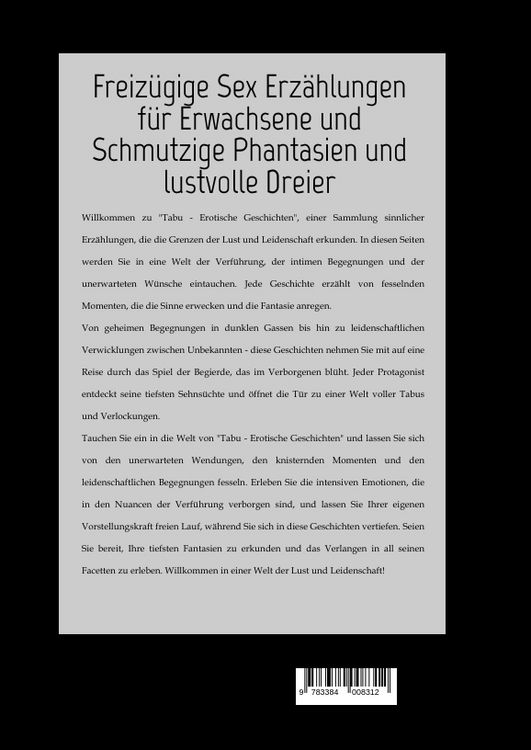 Produktbild: Tabu - Erotische Geschichten