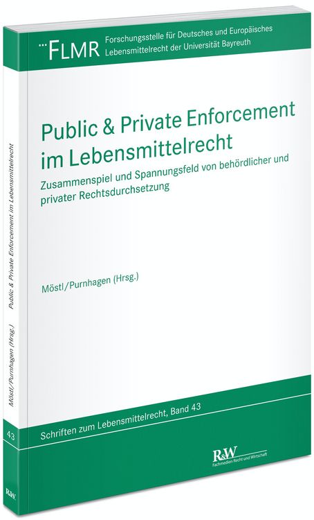 Produktbild: Public & Private Enforcement im Lebensmittelrecht