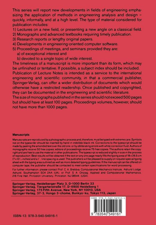 Produktbild: Mixed Finite Element Method