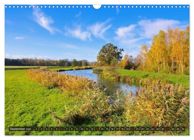 Produktbild: Spreewald - Malerische Kulturlandschaft in Brandenburg (Wandkalender 2026 DIN A3 quer), CALVENDO Monatskalender