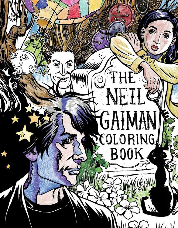 Produktbild: The Neil Gaiman Coloring Book