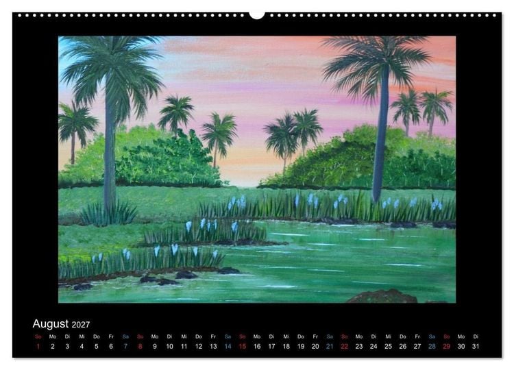 Produktbild: Mein Paraguay - Farben S&uuml;damerikas (hochwertiger Premium Wandkalender 2027 DIN A2 quer), Kunstdruck in Hochglanz