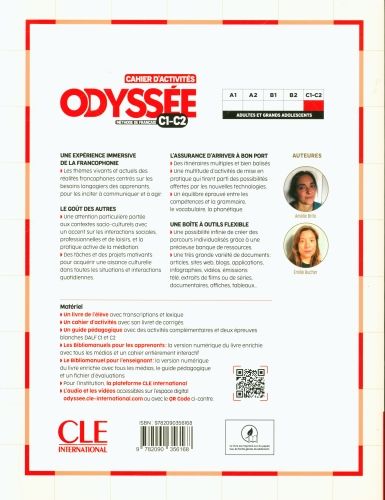 Produktbild: Odyssee - Cahier d'activites C1/C2 + Audio