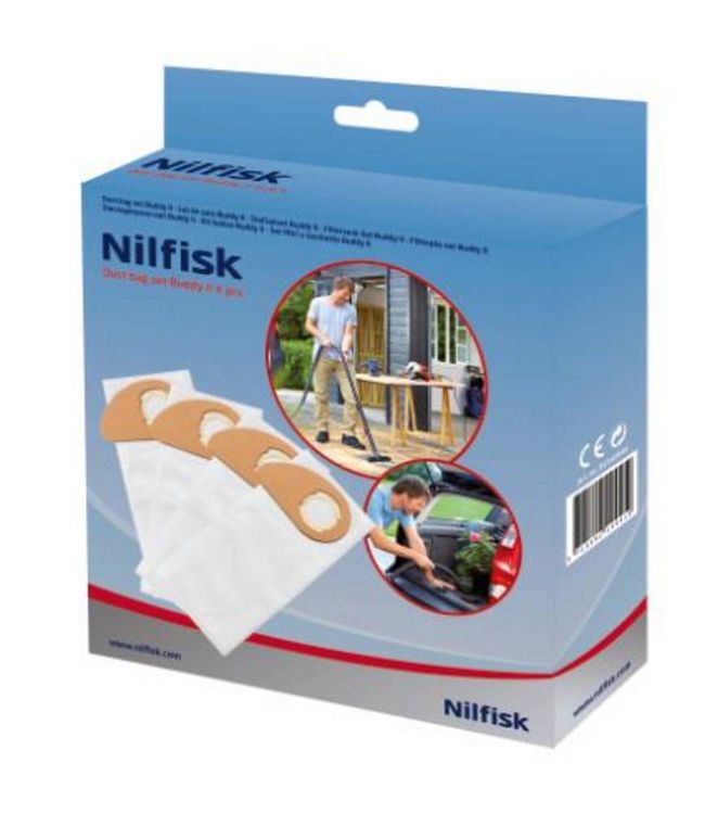 Produktbild: Nilfisk 81943048 Filtersack 4er Set 1St.