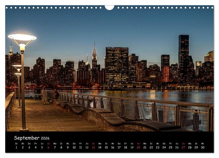Produktbild: New York (Wandkalender 2026 DIN A3 quer), CALVENDO Monatskalender