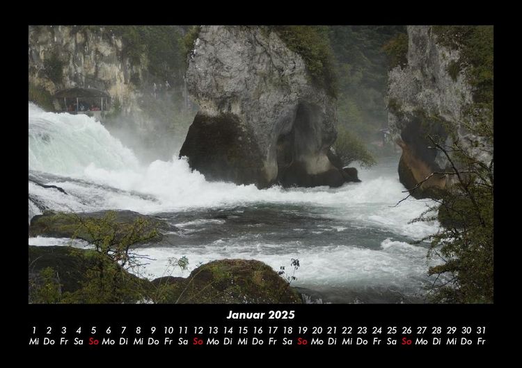 Produktbild: Wasserf&auml;lle 2025 Fotokalender DIN A3