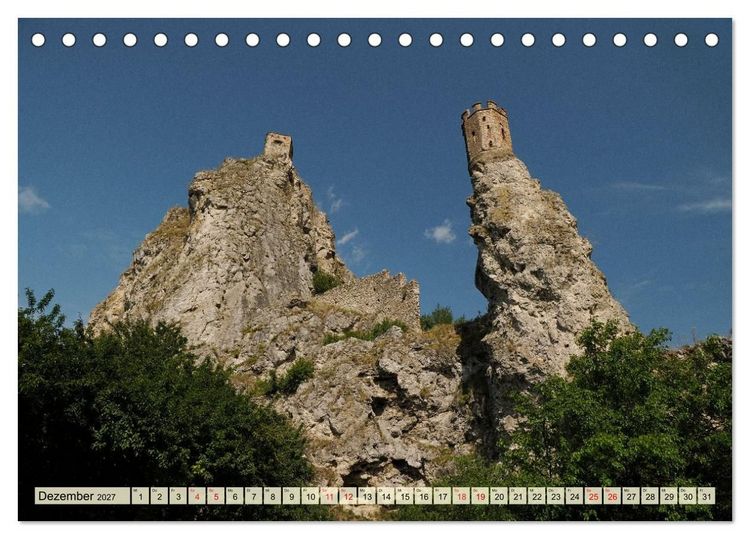 Produktbild: Streifz&uuml;ge durch die westliche Slowakei (Tischkalender 2027 DIN A5 quer), CALVENDO Monatskalender