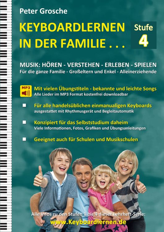 Produktbild: Keyboardlernen in der Familie (Stufe 4)