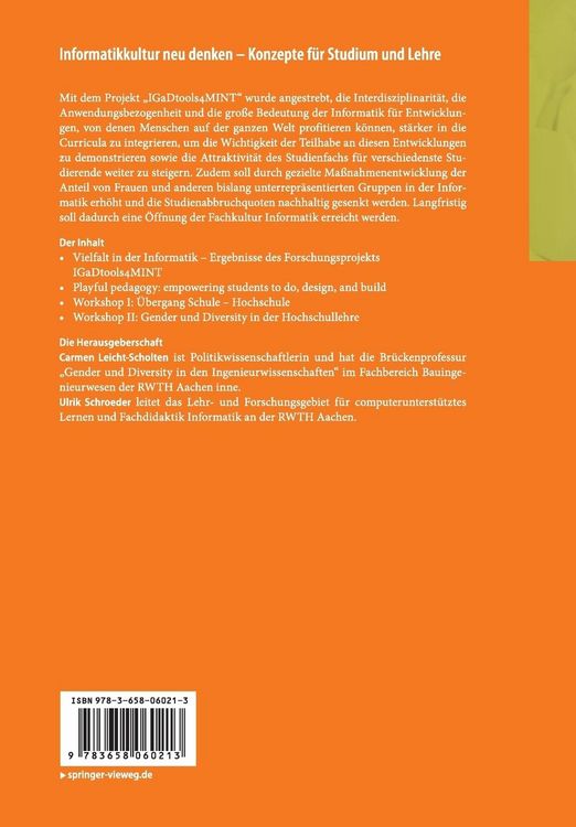 Produktbild: Informatikkultur neu denken - Konzepte f&uuml;r Studium und Lehre