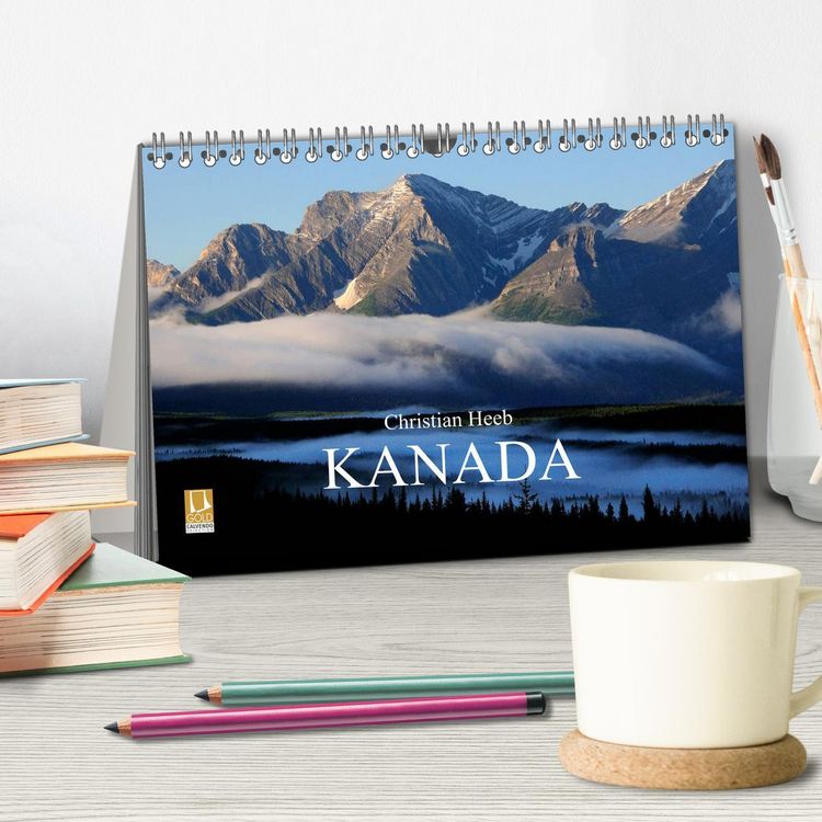 Produktbild: KANADA Christian Heeb (Tischkalender 2026 DIN A5 quer), CALVENDO Monatskalender