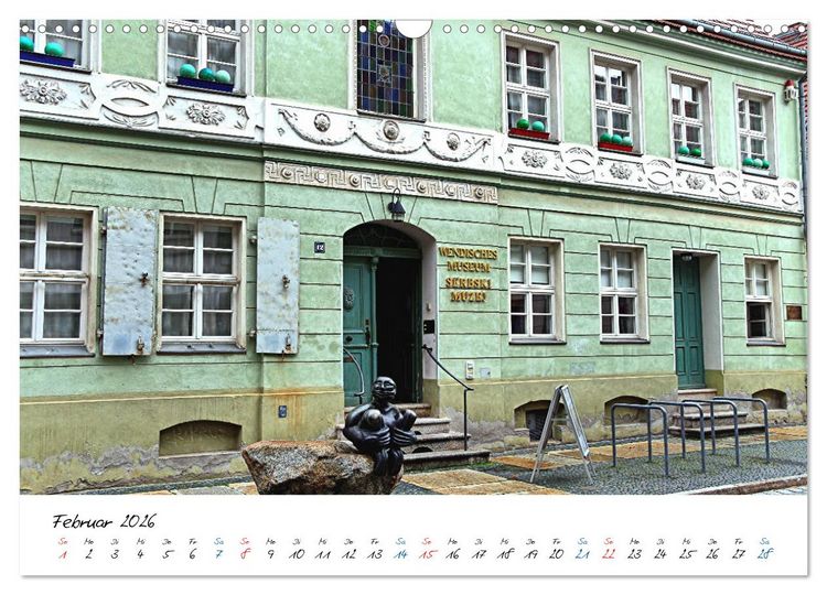 Produktbild: Cottbusser Ansichten (Wandkalender 2026 DIN A3 quer), CALVENDO Monatskalender