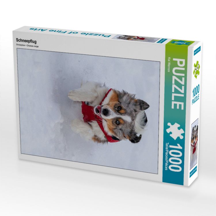 Produktbild: CALVENDO Puzzle Schneepflug | 1000 Teile Lege-Gr&ouml;&szlig;e 64x48cm Foto-Puzzle f&uuml;r gl&uuml;ckliche Stunden