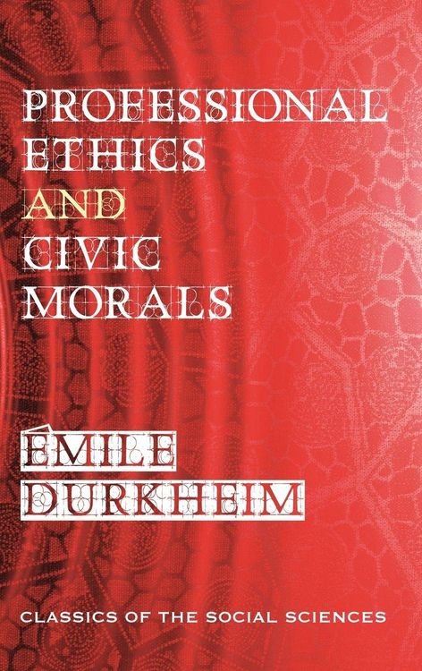 Produktbild: Professional Ethics and Civic Morals