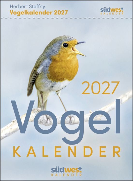 Produktbild: Vogelkalender 2027 - Tagesabrei&szlig;kalender zum Aufstellen oder Aufh&auml;ngen