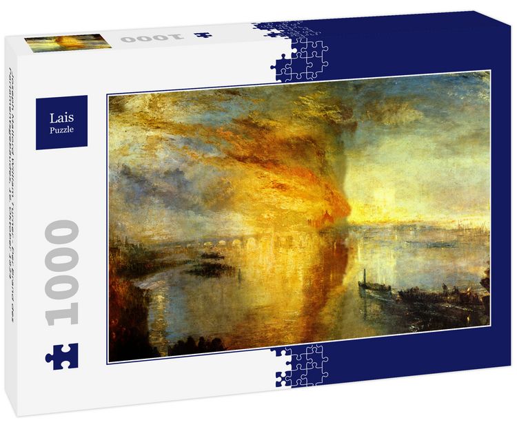 Produktbild: Lais Puzzle Joseph Mallord William Turner - Der Brand des Parlamentsgeb&auml;udes, 16. Oktober 1834 1000 Teile