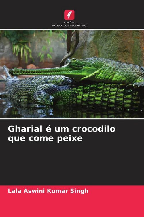 Produktbild: Gharial &eacute; um crocodilo que come peixe