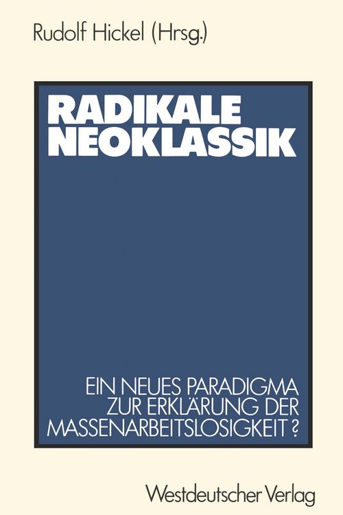 Produktbild: Radikale Neoklassik