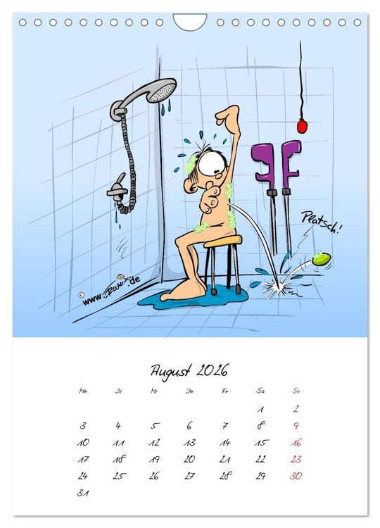 Produktbild: Trumix Cartoons - Gesundheit (Wandkalender 2026 DIN A4 hoch), CALVENDO Monatskalender
