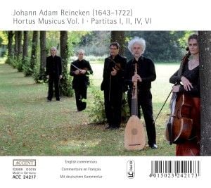 Produktbild: Johann Adam Reincken - Hortus Musicus Vol. 1 - Par
