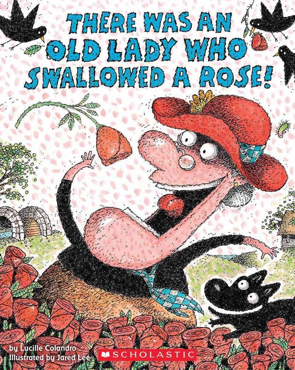 Produktbild: There Was an Old Lady Who Swallowed a Rose!
