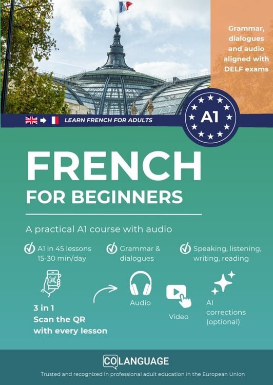 Produktbild: Learn French for beginners - A practical A1 course with audio
