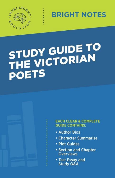 Produktbild: Study Guide to the Victorian Poets