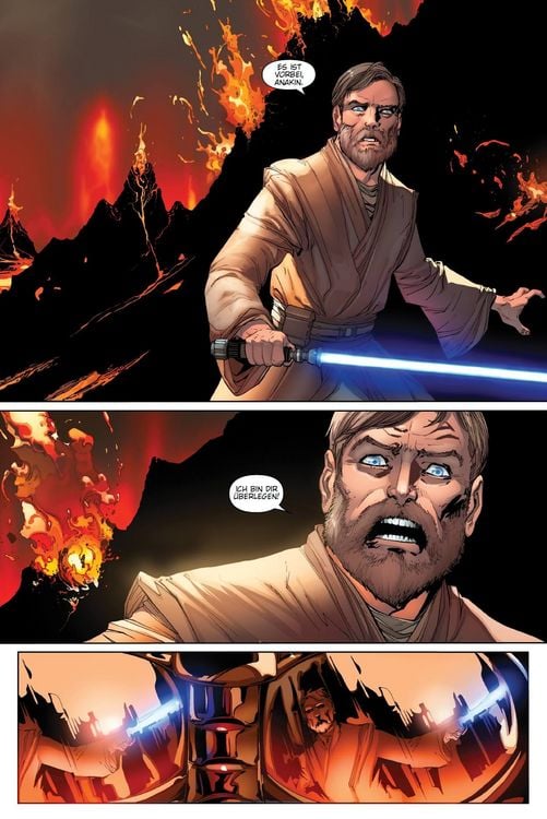 Produktbild: Star Wars Comics: Darth Vader (Ein Comicabenteuer): Brennende Meere
