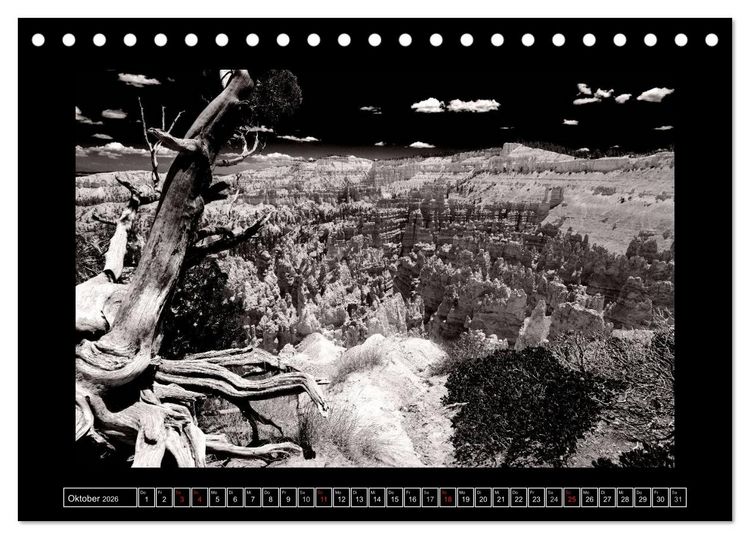 Produktbild: USA - 4000 Meilen S&uuml;dwest Hommage an die gro&szlig;en SW-Fotografen Amerikas (Tischkalender 2026 DIN A5 quer), CALVENDO Monatskalender