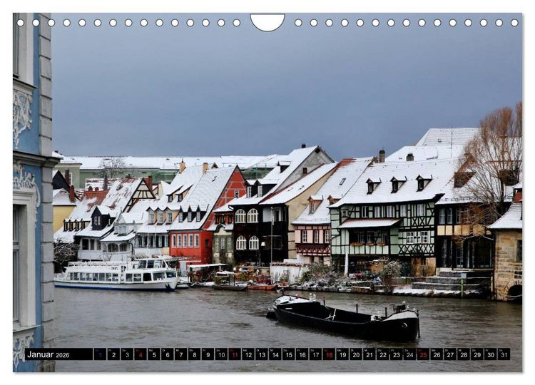 Produktbild: Bezauberndes Bamberg (Wandkalender 2026 DIN A4 quer), CALVENDO Monatskalender