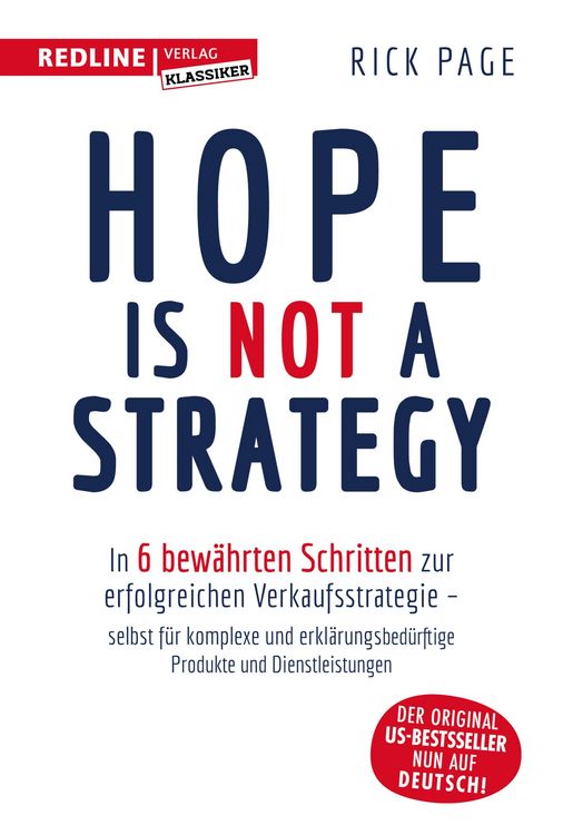 Produktbild: Hope is not a Strategy