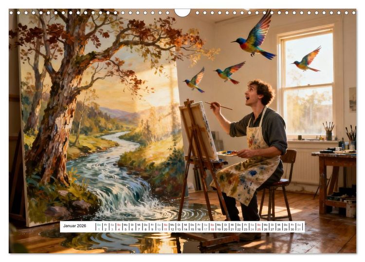 Produktbild: Ist das Kunst oder kann das weg? (Wandkalender 2026 DIN A3 quer), CALVENDO Monatskalender