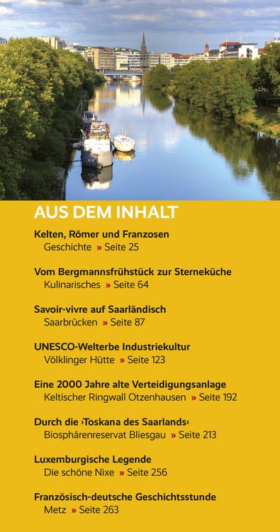 Produktbild: TRESCHER Reisef&uuml;hrer Saarland