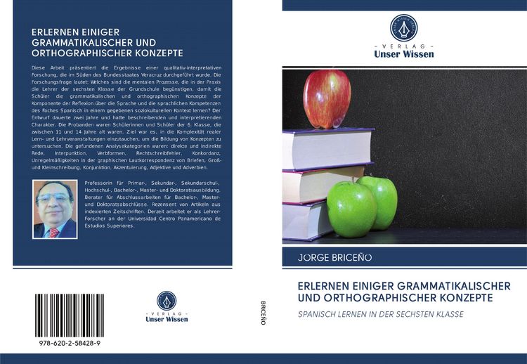 Produktbild: Erlernen Einiger Grammatikalischer und Orthographischer Konzepte