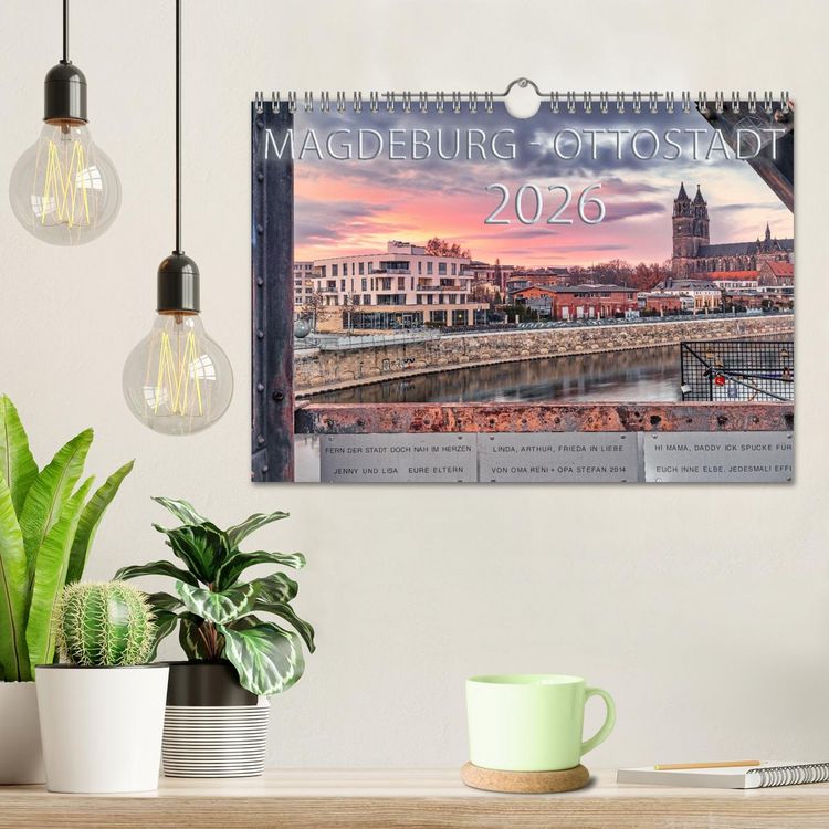 Produktbild: Magdeburg - Ottostadt (Wandkalender 2026 DIN A4 quer), CALVENDO Monatskalender