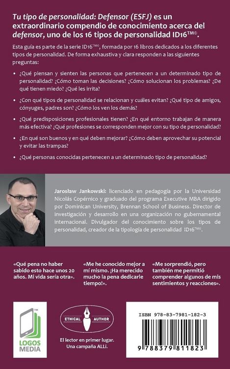 Produktbild: Tu tipo de personalidad - Defensor (ESFJ)