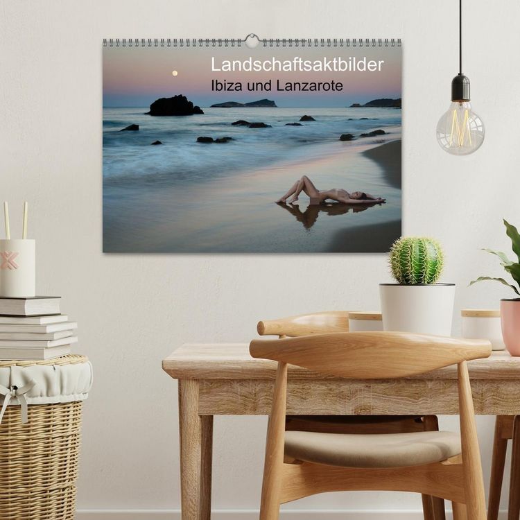 Produktbild: Landschaftsaktbilder Ibiza und Lanzarote (Wandkalender 2026 DIN A3 quer), CALVENDO Monatskalender